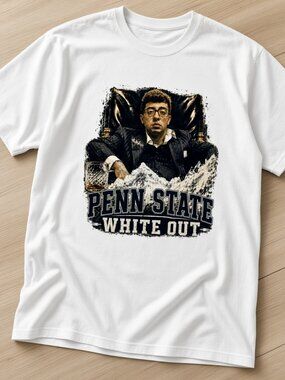 Penn State White Out Graphic Tee Ring-Spun   T-Shirt